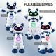Intelligent Programming Gesture Induction Robot Spray Cool Breathing Lamp Childrens Toys