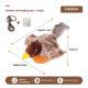 Cross-border Hot Cat Shaking Bird Simulation Bird Cat Toy Self-Hi Relieving Stuffy Electric Sound Sparrow Automatic Funny Cat