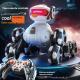 Intelligent Robot Dog Eight-wheel Stunt Deformation Remote Control Car