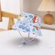 Printed Bucket Hat Cute Car Dinosaur Summer Beach Pure Cotton Fisherman Hat For Babies