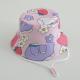Printed Bucket Hat Cute Car Dinosaur Summer Beach Pure Cotton Fisherman Hat For Babies