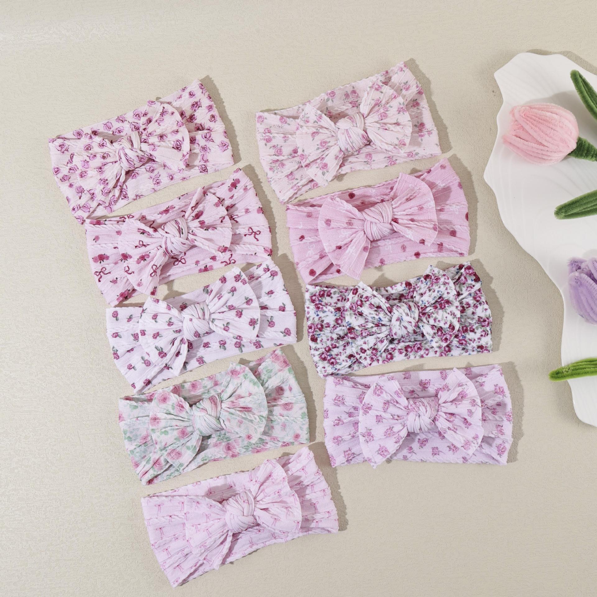 Baby Digital Print Bow Headband