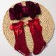 Velvet Baby Headband And Sock Set
