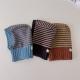 Childrens Contrast-Color Striped Knitted Hat
