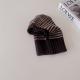 Childrens Contrast-Color Striped Knitted Hat