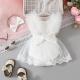 Siamese Triangle Sweet Bow Sleeveless Leotard Hair Band