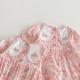 Baby Floral Onesie Rabbit Jumpsuit