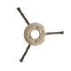 Steel Wire Trimmer Head, Heavy Duty Brush Cutter Blade For Lawn Mowers, Weeding, Moss & Rust Removal, Fits Gas Trimmers