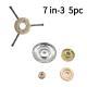 Steel Wire Trimmer Head, Heavy Duty Brush Cutter Blade For Lawn Mowers, Weeding, Moss & Rust Removal, Fits Gas Trimmers