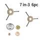 Steel Wire Trimmer Head, Heavy Duty Brush Cutter Blade For Lawn Mowers, Weeding, Moss & Rust Removal, Fits Gas Trimmers