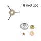 Steel Wire Trimmer Head, Heavy Duty Brush Cutter Blade For Lawn Mowers, Weeding, Moss & Rust Removal, Fits Gas Trimmers