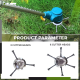 6in Heavy Duty 3 Wire Steel Brush Cutter Head, Replacement Disc For Gas  Electric Weed Trimmers