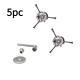 6in Heavy Duty 3 Wire Steel Brush Cutter Head, Replacement Disc For Gas  Electric Weed Trimmers