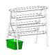 Home Balcony Hydroponic Vegetable Planter With A Double-sided Planting Rack