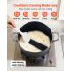 Aluminum Stock Pot, 12-Quart Nonstick Ceramic Coated Pot With Glass Lid, PFOA-Free, PFAS-Free, Compatible With Gas Stoves, Induction Cooktops, Electric Stoves, For Soups, Stews, And Pasta