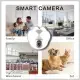 Light Bulb Security Camera Outdoor 2packs HD Wireless 5GHz&2.4GHz WiFi Home IP Cameras E27 360 Degree Panoramic,Motion Detection And Alarm,Two-Way Audio,Night Vision