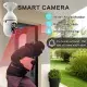 Light Bulb Security Camera Outdoor 2packs HD Wireless 5GHz&2.4GHz WiFi Home IP Cameras E27 360 Degree Panoramic,Motion Detection And Alarm,Two-Way Audio,Night Vision