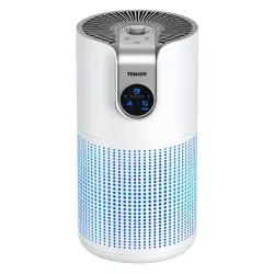 TENKER M03 Air Purifier White For Home Large Room HEPA Air Purifier For Bedroom Pets Kitchen, Air Filter Cleaner For Smoke Pollen Dust Dander Odor