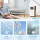  8,000 BTU Portable AC Unit for Apartment , Compact, Movable & Evaporative Cooler for Small Spaces, White
