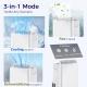  12000 BTU Portable Air Conditioner with Remote Control, Free Standing AC Unit with Built-in Cool, Dehumidifier, Fan Modes for Room Up to 550 Sq.Ft., 24 Hour Timer, Window Installation Kit