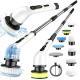 Household Kitchen And Bathroom Electric Multi-Function Cleaning Brush