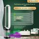 Ultra-Quiet Leafless Floor Fan With Air Purification For Home Use