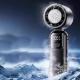 Portable Handheld Cooling Ice Fan Mini Turbo Fans Rechargeable Personal Fans
