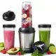 Moothie Blender, Countertop Blenders For Kitchen With 23 34 60oz BPA-Free Portable Cups, Professional Smoothie Maker With Four Programs For Shakes, Sauces, Juice And Ice Crushing