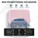 Countertop Ice Maker With Handle, 26lbs&24H Portable Ice Machine, 9 Bullet Ice Cubes Ready In 6 Mins, Self-Cleaning, Quiet Compact Ice Maker For Home, Kitchen, RV, Camping