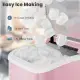 Countertop Ice Maker With Handle, 26lbs&24H Portable Ice Machine, 9 Bullet Ice Cubes Ready In 6 Mins, Self-Cleaning, Quiet Compact Ice Maker For Home, Kitchen, RV, Camping