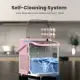 Countertop Ice Maker With Handle, 26lbs&24H Portable Ice Machine, 9 Bullet Ice Cubes Ready In 6 Mins, Self-Cleaning, Quiet Compact Ice Maker For Home, Kitchen, RV, Camping