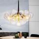 Nordic Modern Light-Luxury Transparent Glass Bubble Ball Pendant Light