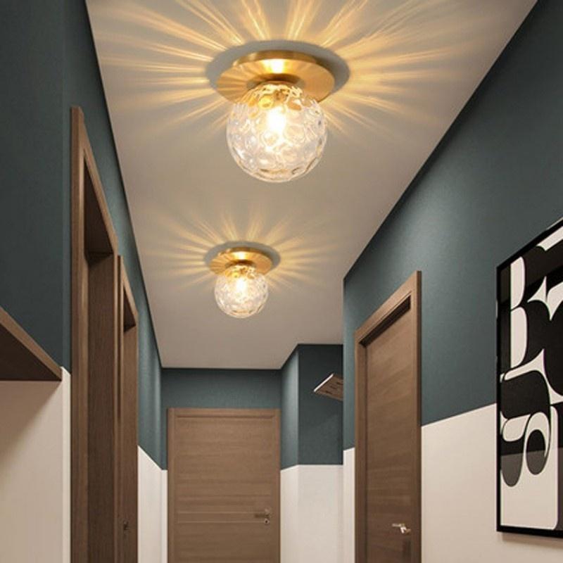 Creative Decorative Glass Sphere Wall Light