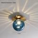 Creative Decorative Glass Sphere Wall Light