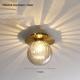 Creative Decorative Glass Sphere Wall Light