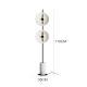 White Marble Living Room Floor Lamp Art Bedroom