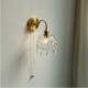 Living Room Bathroom Glass Pumpkin Bedside Aisle Creative Wall Lamp
