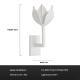 Modern Soft-mounted Staircase Flower Wall Lamp