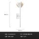 Modern Soft-mounted Staircase Flower Wall Lamp
