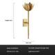 Modern Soft-mounted Staircase Flower Wall Lamp