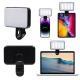 White Foldable Fill Light Handheld Rechargeable Built-in Battery For Live Stream