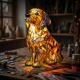 Indoor Resin Decorative Statue Lamp