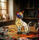Indoor Resin Decorative Statue Lamp