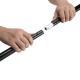 Photo backdrop portable telescope background system