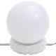   mirror light with 8 LED bulbs, warm white and cool white
