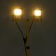   LED floodlight with tripod 2x30 W warm white  