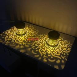 Solar-powered Outdoor Wall Light Projector
