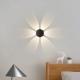 Flower-shaped Charging Motion-sensor Remote-controlled Lamp