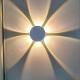 Flower-shaped Charging Motion-sensor Remote-controlled Lamp