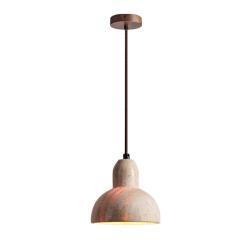 Retro Yellow Cave Stone Chandelier